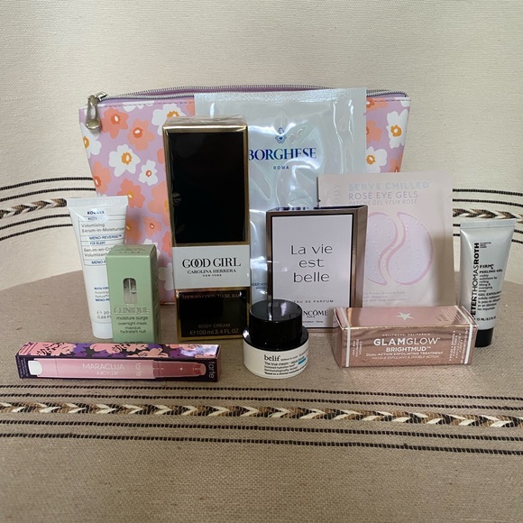 NEW IN SLEEVE IN BAG Spa Day 10 beauty products 2 full size (perfume removed) - Picture 11 of 16